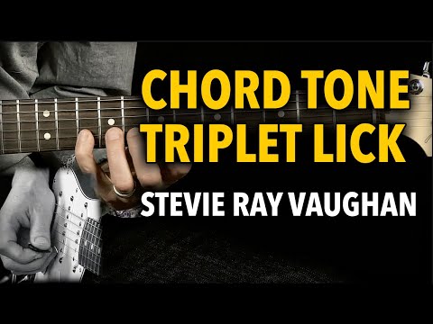 5 Chord to 4 Chord - Stevie Ray Vaughan lick