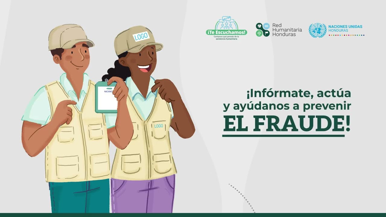 Red Humanitaria en Honduras, aprende a identificar a quienes la brindan