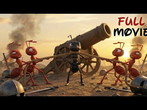 ⚔️ Red Ant 🆚 Black Ant | FULL MOVIE | Epic Colony War | Ultimate Insect Battle
