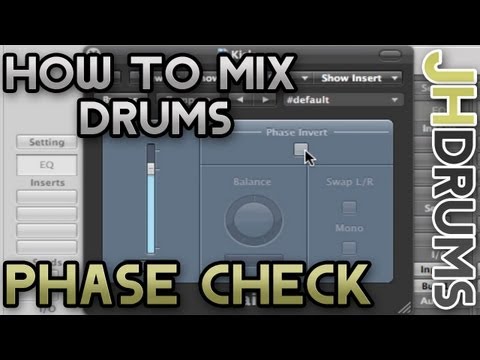 Drum Phase Check - How To Mix Drums (Part 2) | by JHDrums