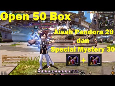 Hoki? Open 50 Box,Aisah Pandora 20Box Dan Special Mystery 30Box