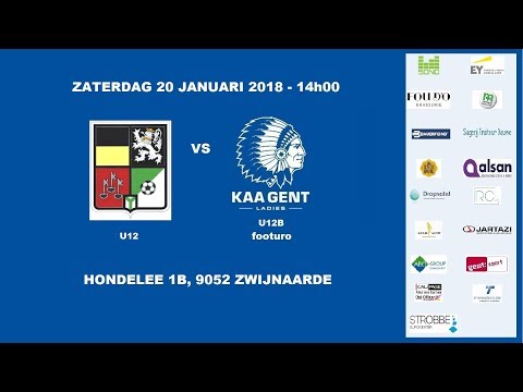 VC Zwijnaarde U12   KAA Gent Ladies U12B   20 januari 2018