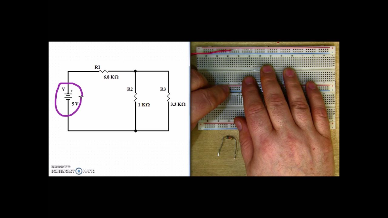 Building a series parallel circuit