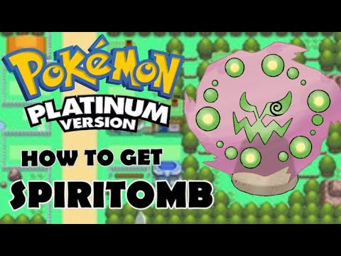 Pokemon Platinum how to get Spiritomb