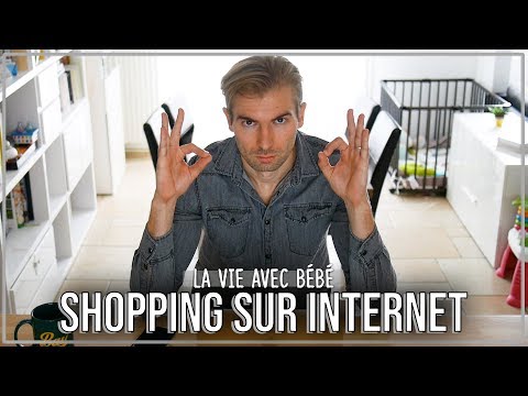 Quand on fait du SHOPPING pour BÉBÉ sur INTERNET...