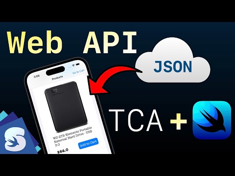 Implementing a real Web API call with TCA and SwiftUI | Codable Intro thumbnail