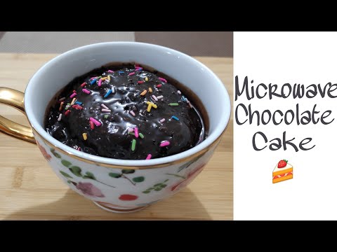 Microwave Chocolate Cake Recipe 🍰| Nayla's Kitchen