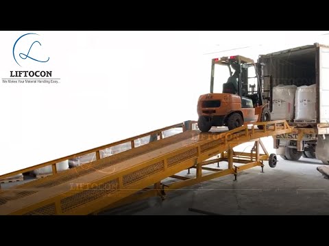 Truck Loading Yard Ramp