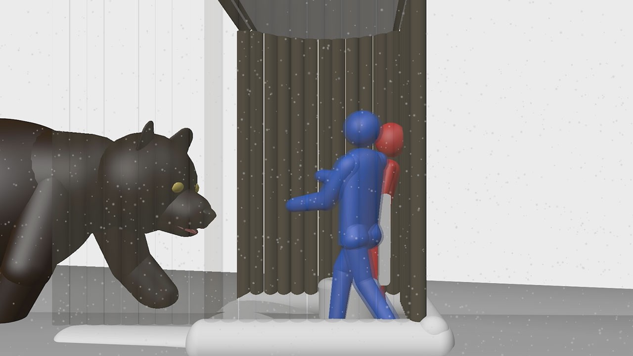 アラスカの野外トイレで本物の熊がした行動！（パート1のつづき）