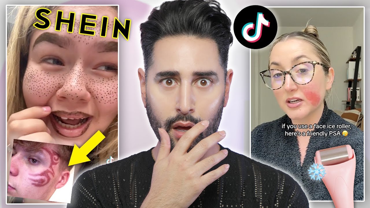 The WORST Of Beauty TikTok - Illegal SHEIN Henna , Ice Roller Incident & Undisclosed Ads
