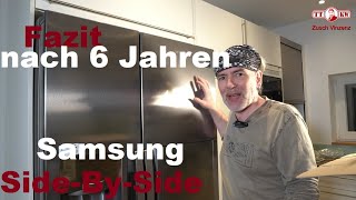 Fazit nach 6 Jahren Samsung Side-By-Side Kühlschrank Kombination! RS7G78FHCSL Produkt Test 2024