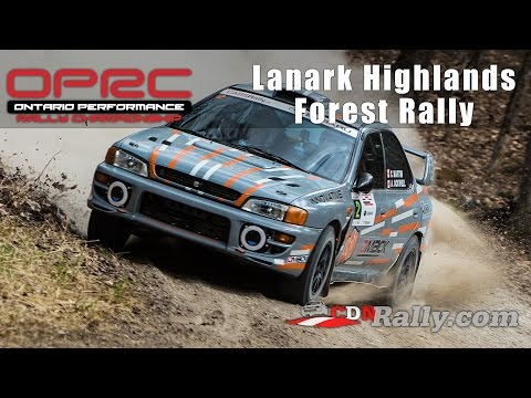 OPRC 2015 - Lanark Highlands Forest Rally