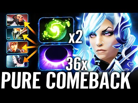 🔥 LUNA Refresher Aghanim + Octarine Carry — 36x Lucent Beams Rain PURE MAGIC Comeback Dota 2 Pro