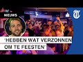 Café wijkt uit naar België om toch te feesten: ‘Belachelijk!’