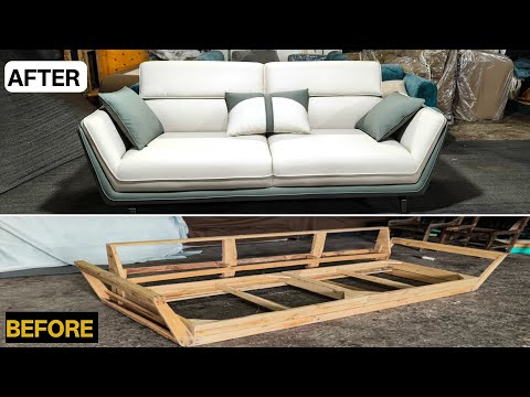 How to Make a Butterfly Sofa (DIY Furniture)