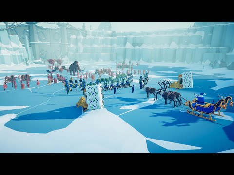 40x HOLIDAY FACTION vs ALL FACTIONS - TOTALLY ACCURATE BATTLE SIMULATOR | TABS