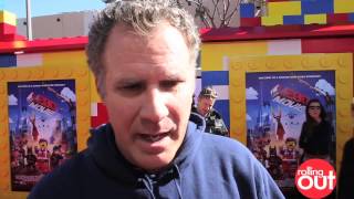 The Lego Movie Red Carpet Premiere with Will Ferrell And Morgan Freeman!