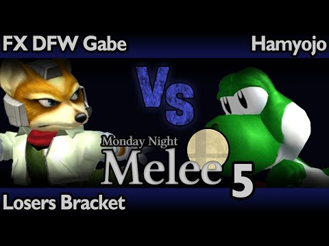MNM5 Melee - FX DFW Gabe (Fox) vs Hamyojo (Yoshi) - Winners Bracket
