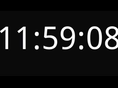 New day entry time, 12 am