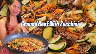 Easy Ground Beef Stir Fry With Zucchini | Easy Recipe