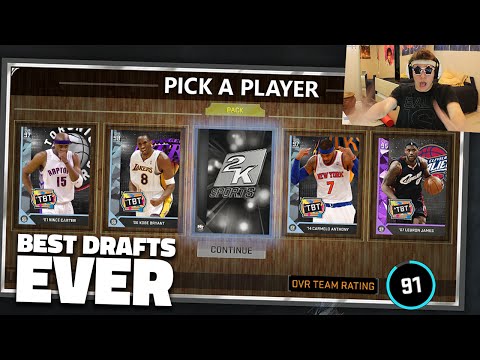 Multiple 90 Drafts My Best Draft Session Nba 2k16 Draft