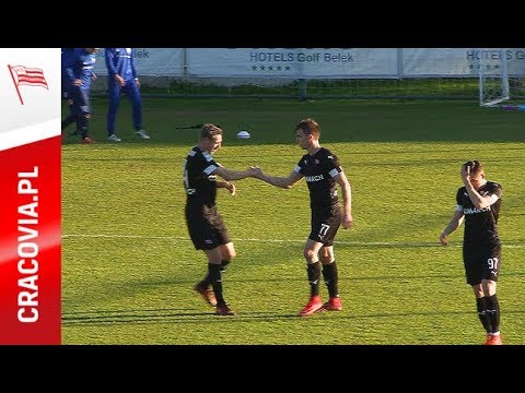 Bramki sparingu Mladost Lucani - Cracovia 1:1 (31.01.18)