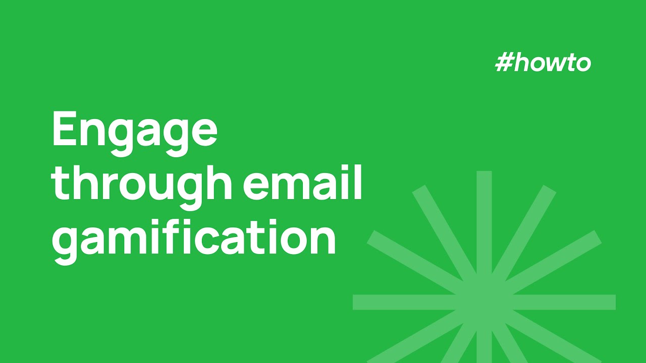 How to engage audience through email gamification