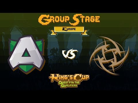 Alliance vs NiP Game 1 - MDL Chengdu EU Qualifiers: Group B