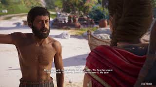 ASSASSIN'S CREED: ODYSSEY Gameplay - E3 2018: Killing A Man For Socrates
