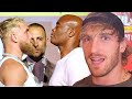 LOGAN PAUL NERVOUS FOR JAKE FIGHTING ANDERSON SILVA; ADMITS FIGHT IS "TOO DANGEROUS" FOR HIM