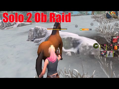 I started this server with 2ob raid | solo gameplay part 1 | last island of survival