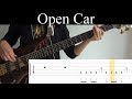 Open Car Porcupine Tree Bass Cover With Tabs By Leo Düzey