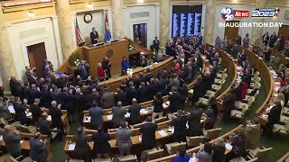 VIDEO: Sarah Huckabee Sanders taking the oath of office as governor of Arkansas