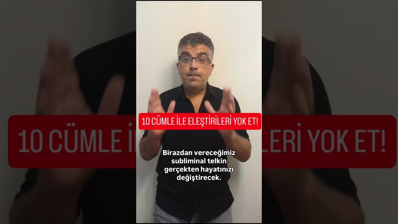 GÜNDE 10 KEZ DİNLE ONAY ALMA İHTİYACINDAN KURTUL #onayalma #özgüven