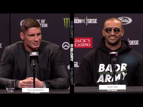 COLLISION 2 - BADR VS RICO  - press conference HIGHLIGHTS/GLORY press release! 2019