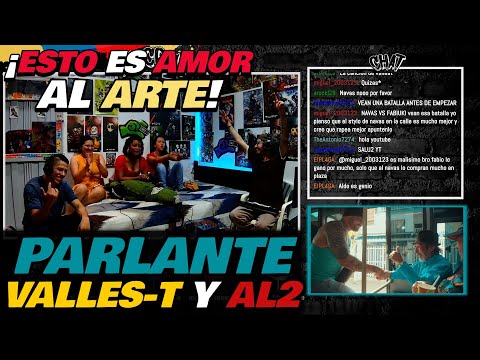 🔴COLOMBIANOS REACCIONAN a AL2 EL ALDEANO y VALLES-T - PARLANTE - ¡ESTO ES AMOR AL ARTE!❤