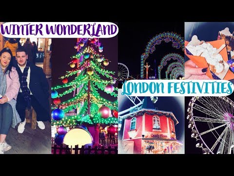 LONDON DAY ONE | WINTER WONDERLAND | CHRISTMAS WITH NINNY & DINNY