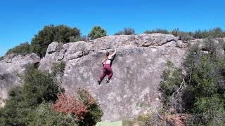 Photo of problem Problem 27 (Beer Action) in El Cogul boulder Area