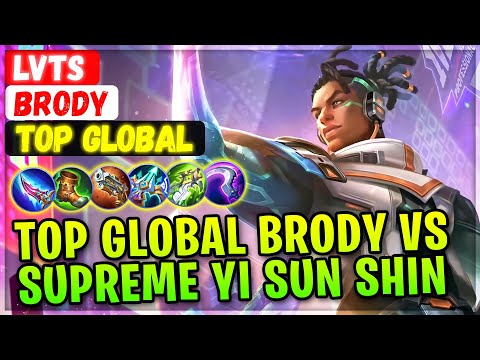 Top Global Brody VS Supreme Yi Sun Shin [ Top Global Brody ] Lvts - Mobile Legends Emblem Build