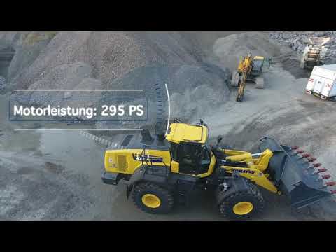 Unser neuer KOMATSU WA475 Radlader - SCHILLING