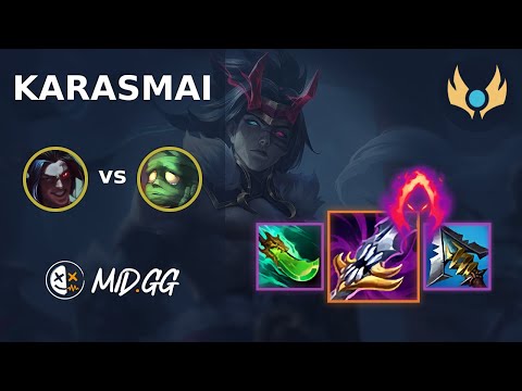 MID.GG: [ KarasMai ] Kayn JUNGLE vs Amumu | NA CHALLENGER | LOL Season 2024