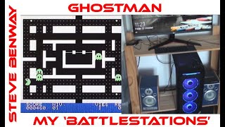 Ghostman on the Oric Atmos / My 'Battlestations'