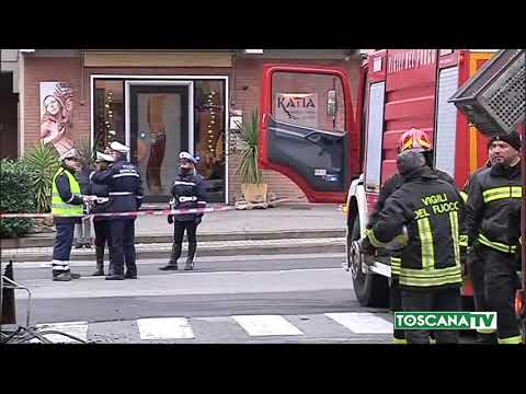 2018-12-14 MONTEMURLO - VA A FUOCO APPARTAMENTO, EVACUATA PALAZZINA