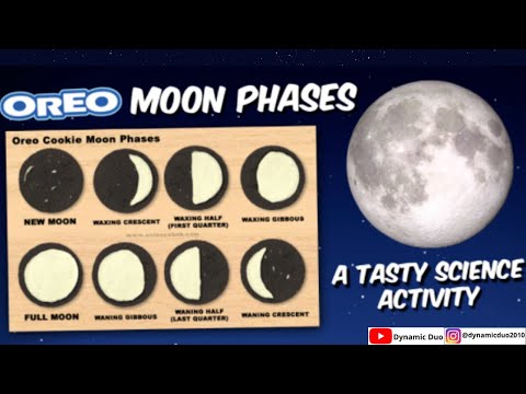 DIY Oreo Moon Phases|Shapes of the Moon|Activity for Kids|Science Project|Dynamic Duo