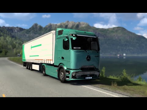 Mercedes Actros mp6  / TRUCK MODS 1.57 / Nordic Horizon DLC / ETS2