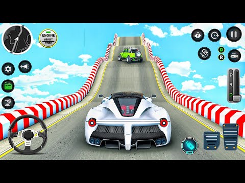 Impossible GT Car Stunts Driving 3D - Mega Ramp Sport Car Racing Simulator - Android GamePlay