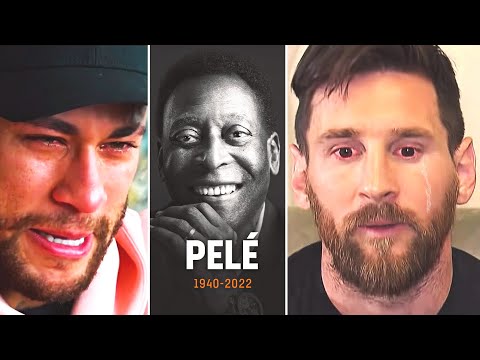 RIP PELE! THE WORLD'S REACTION TO THE DEATH OF THE KING! That's what Messi, Ronaldo and Neymar said!