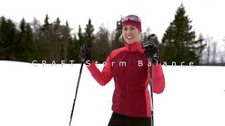 Dámská bunda CRAFT STORM BALANCE JKT W Asphalt/Black