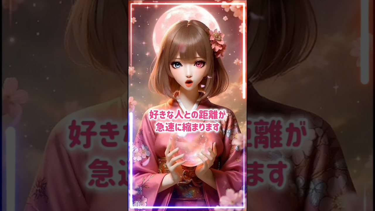 好きな人と距離が縮まります💖恋占いはプロフィールへ #shorts#恋愛成就#恋愛占い#縁結び#片思い#両思い#恋愛運アップ#恋愛
