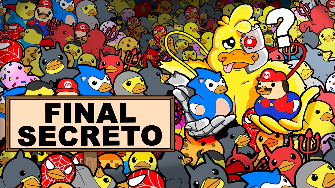CONSEGUÍ el FINAL SECRETO del JUEGO de ACOMODANDO PATOS